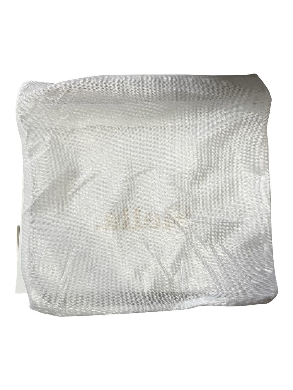Siella White Mesh Laundry Bag